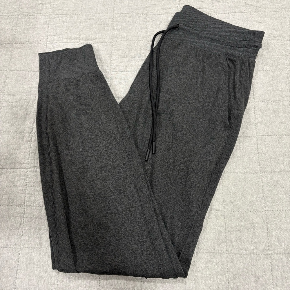 Athleta Uptempo Jogger Black Grey Heather Marl Size XS